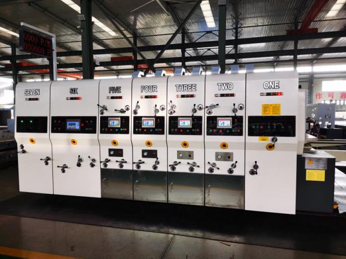 ΠΡΥ-D1224 Μηχανή υψηλής ταχύτητας πλήρους αυτόματης 4χρωμης flexo εκτύπωσης 3