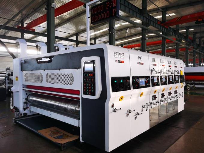 ΠΡΥ-D1224 Μηχανή υψηλής ταχύτητας πλήρους αυτόματης 4χρωμης flexo εκτύπωσης 6