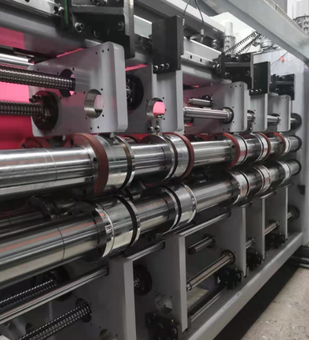 ΠΡΥ-D1224 Μηχανή υψηλής ταχύτητας πλήρους αυτόματης 4χρωμης flexo εκτύπωσης 7