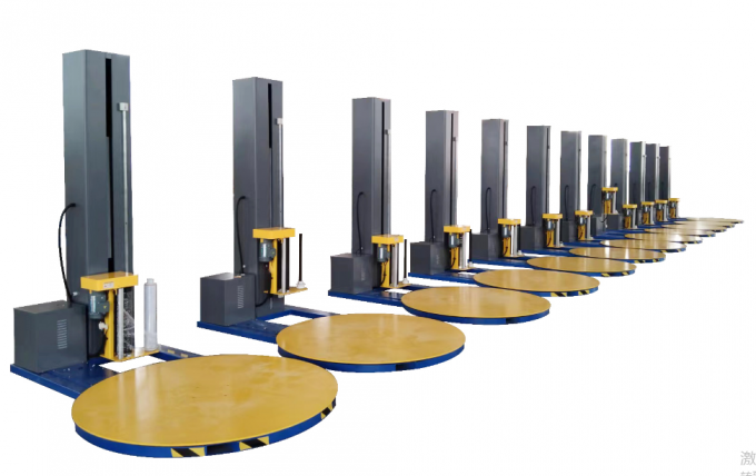 BL1650P Ηλεκτρική αυτόματη συσκευή συσκευασίας ταινιών διάταξης παλέτας για τρόφιμα, ποτά, υφάσματα, χημικά είδη 1