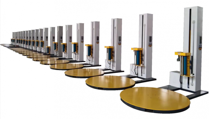 BL1650P Ηλεκτρική αυτόματη συσκευή συσκευασίας ταινιών διάταξης παλέτας για τρόφιμα, ποτά, υφάσματα, χημικά είδη 2