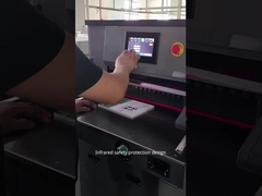 H498T υδραυλική μηχανή κοπτών εγγράφου οθόνης αφής