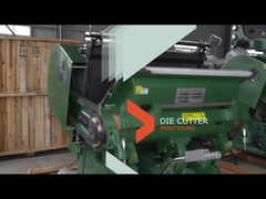 Ζαρώνοντας και τεμαχίζοντας μηχανή χειρωνακτικού μιλ. εγγράφου σειράς