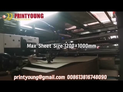 1210BK αυτόματη μηχανή φλάουτ από χαρτόνι