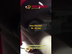 Μηχανή γυαλισμού επιφάνειας μεγάλων σωλήνων χαρτιού υψηλής ταχύτητας PRYMD