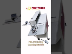 ΠΡΥ-670 Pneumatic Slotting Cardboard V Grooving Cutting Machine (Πνευματική μηχανή κόψιμο με σχισμή από χαρτόνι)