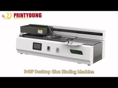 B40F Αυτοματοποιημένη μικρού μεγέθους συσκευή δέσμευσης κόλλας για επιτραπέζιους υπολογιστές με οθόνη αφής 4,3 ιντσών