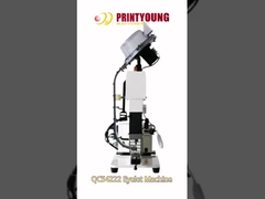 QC54222 Ημιαυτόματη μηχανή κατασκευής κουμπιών για παπούτσια