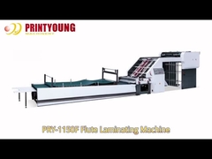 Πλήρως αυτόματη μηχανή laminating με φλάουτα χαρτιού τύπου servo της σειράς PRY-F