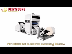 Μηχανή laminating ταινίας PRY-ER από ρολό σε ρολό πλήρως αυτόματη κάθετη ταινία