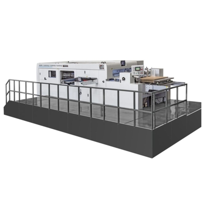 PRY-1650V Fully Automatic 0.25mm Accuracy Corrugated Paper Board Flatbed Die Cutting Machine