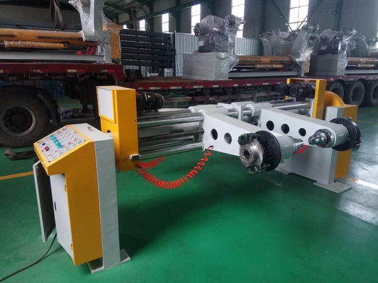 1600 Model Single Facer Electrical Mill Roll Stand NC Sheet Cutter 2 Ply Corrugated Production Line