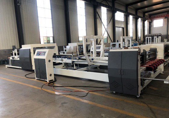 PRY-2600 High Speed Full Automatic Folder Gluer Machine with Strapping Unit
