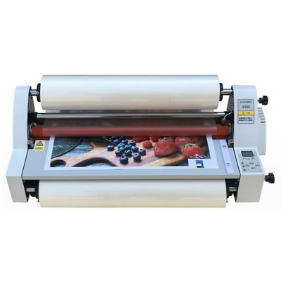 PRY-V480 Mini Heated Rubber Roll Manual Film Laminator