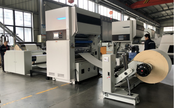 PRY-ER Roll to Roll Fully Automatic Vertical Film Laminating Machine
