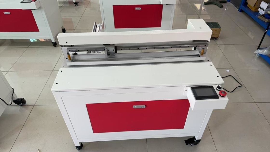 PRY-800 Electric Paper Board Slotting Grooving Machine with Touch Screen