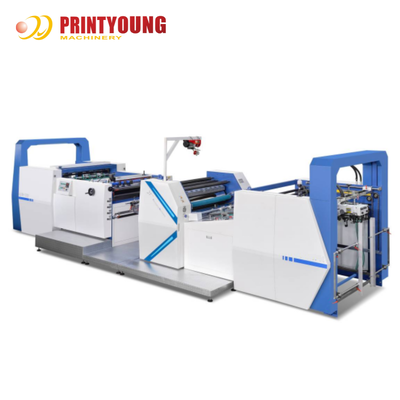 PRY-FM1100 PRINTYOUNG Πλήρως αυτόματη 380V 120m/min 30000W Μηχανή πλαστικοποίησης μεμβράνης χαρτιού